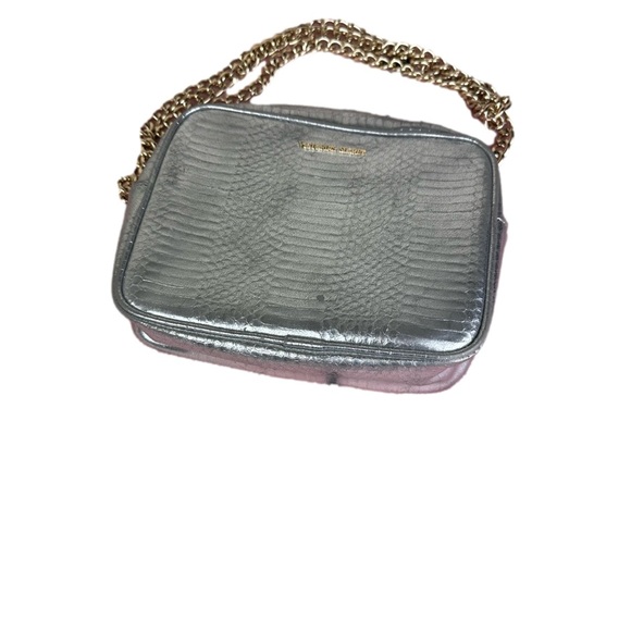 Victoria’s Secret Silver Metallic Crossbody Purse - Picture 2 of 6